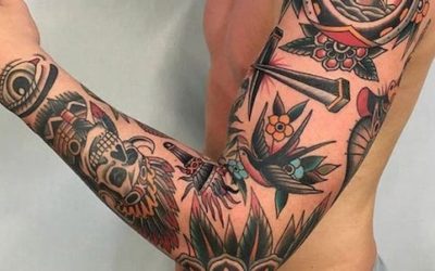 Tatuajes para hombres en el brazo: diseños llamativos que impresionarán